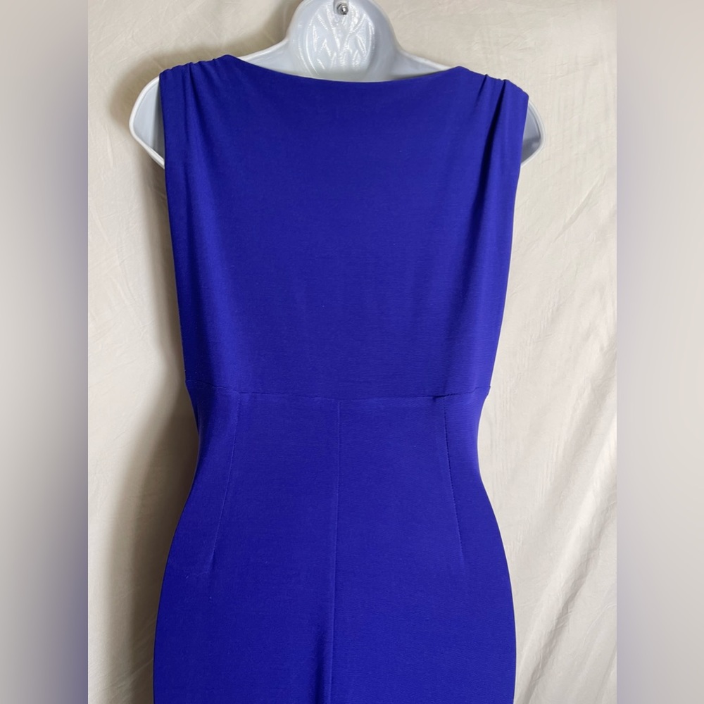 Ralph Lauren‎ dress size 8 stunning bright sapphire blue dress PERFECT 💙💙 - Picture 4 of 5